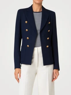 Canvas Crêpe Blazer