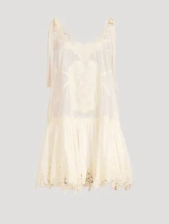 Cascadian Lace Mini Dress