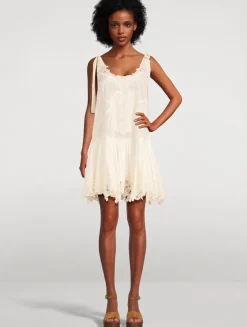 Cascadian Lace Mini Dress