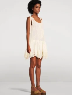 Cascadian Lace Mini Dress