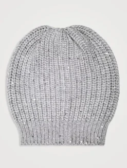 Cashmere And Silk Beanie