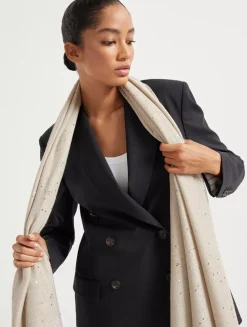 Cashmere And Silk Scarf