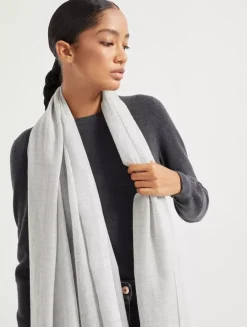 Cashmere And Silk Scarf