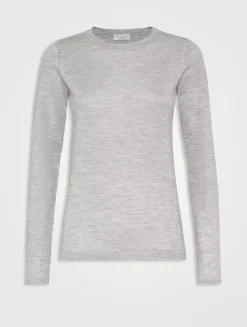 Cashmere And Silk Sweater