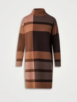 Cashmere And Wool Long-Sleeve Dress