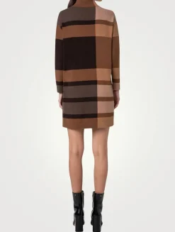 Cashmere And Wool Long-Sleeve Dress