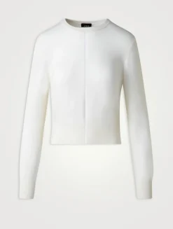 Cashmere Fine Sheer Stripe Sweater