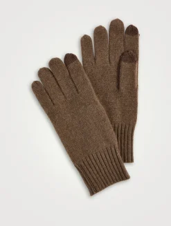 Cashmere Long Texting Gloves