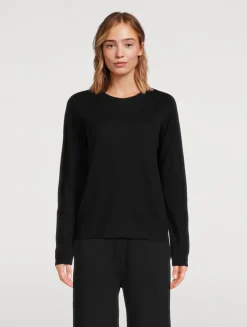 Cashmere Long-Sleeve T-Shirt