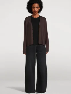 Cashmere Sleeveless T-Shirt