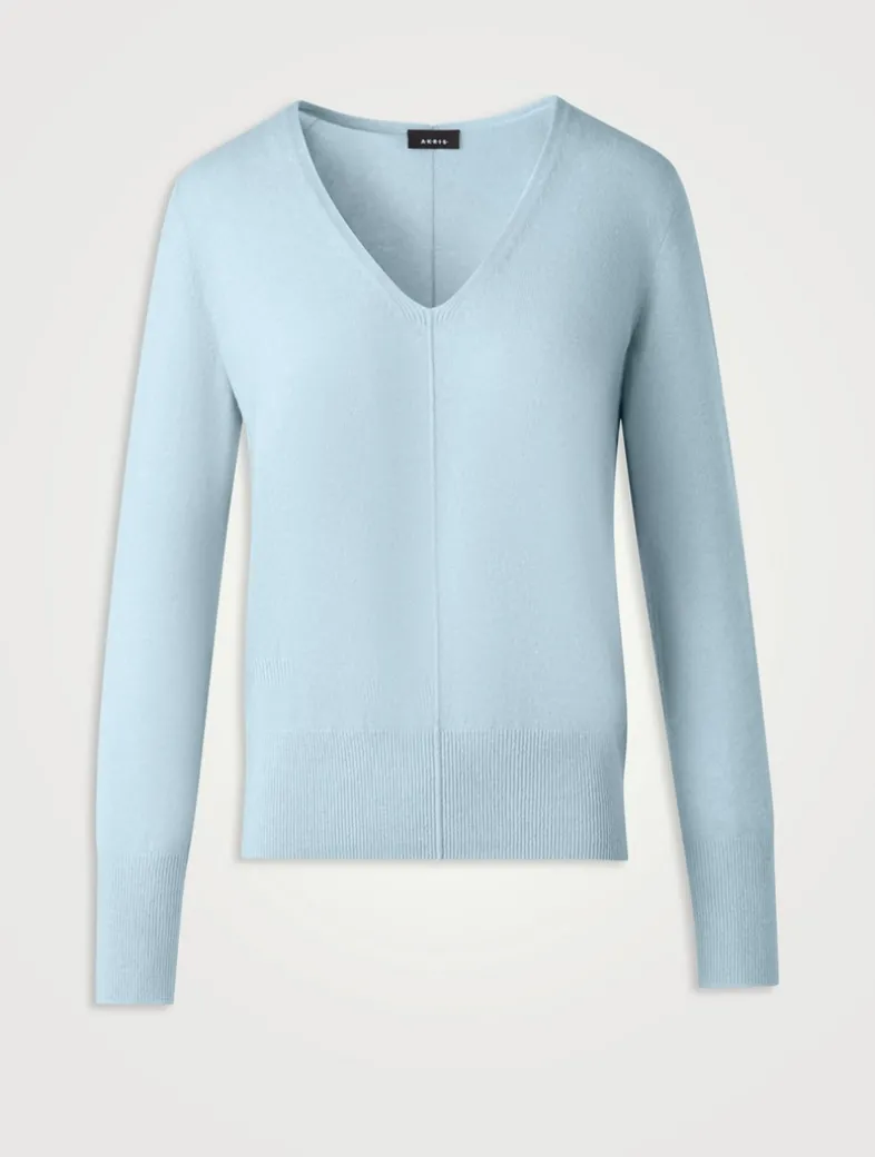 Cashmere V-Neck Sweater