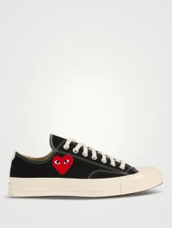 CDG PLAY x Converse Chuck 70 Low-Top Sneakers