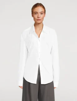Cenny Belted Poplin Shirt