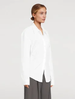 Cenny Belted Poplin Shirt