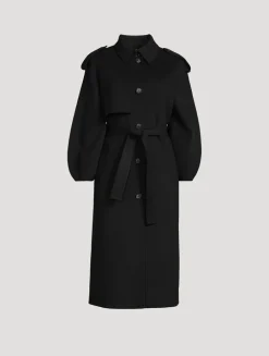 Ceyla Double-Face Wool Coat