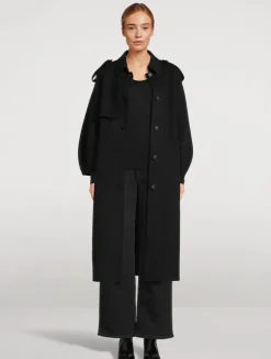 Ceyla Double-Face Wool Coat