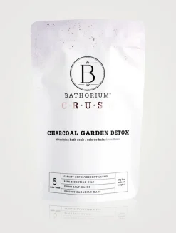 Charcoal Garden Detox Crush Bath Soak