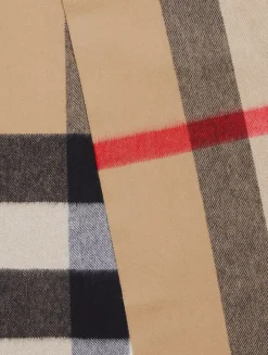 Check Cashmere Scarf