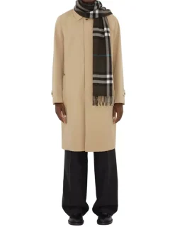 Check Cashmere Scarf