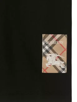 Check Label Cotton T-shirt