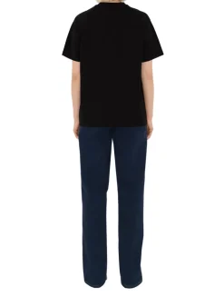 Check Pocket Cotton T-shirt