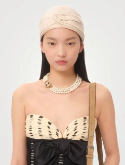 Chiffon Strapless Top In Plusdepois Print