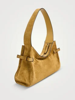 Chloé Charms Suede Shoulder Bag
