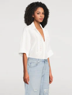 Claire Embroidered Shirt
