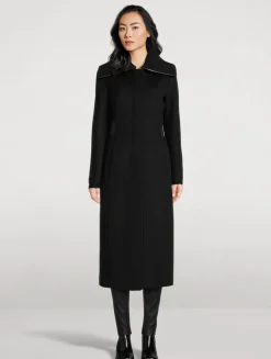 Clarice Double-Face Wool Coat