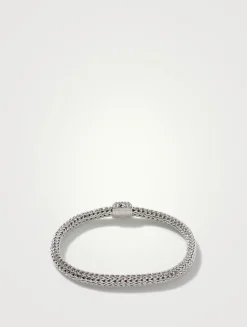 Classic Chain 5mm Pavé Icon Bracelet