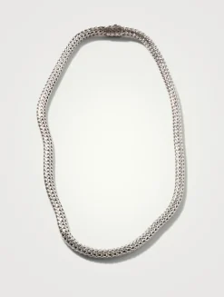 Classic Chain 6.5mm Sterling Silver Necklace