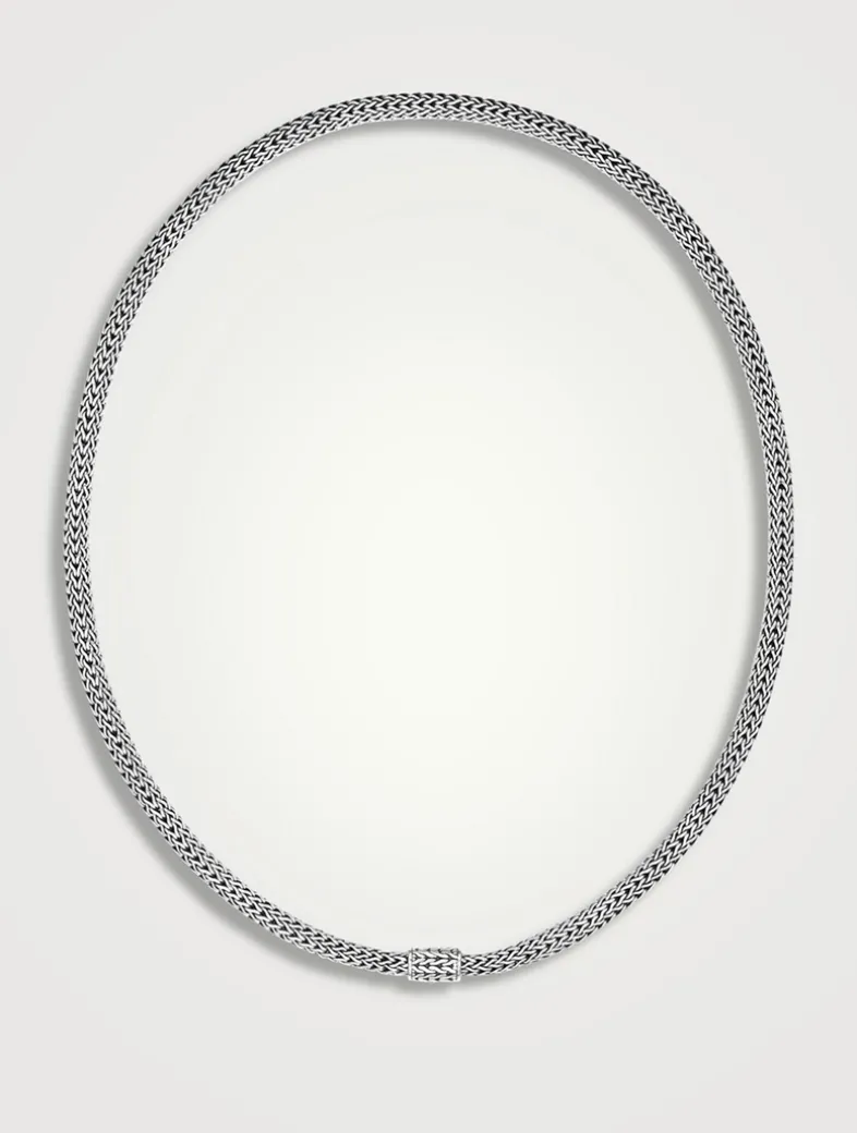 Classic Chain 5mm Sterling Silver Necklace