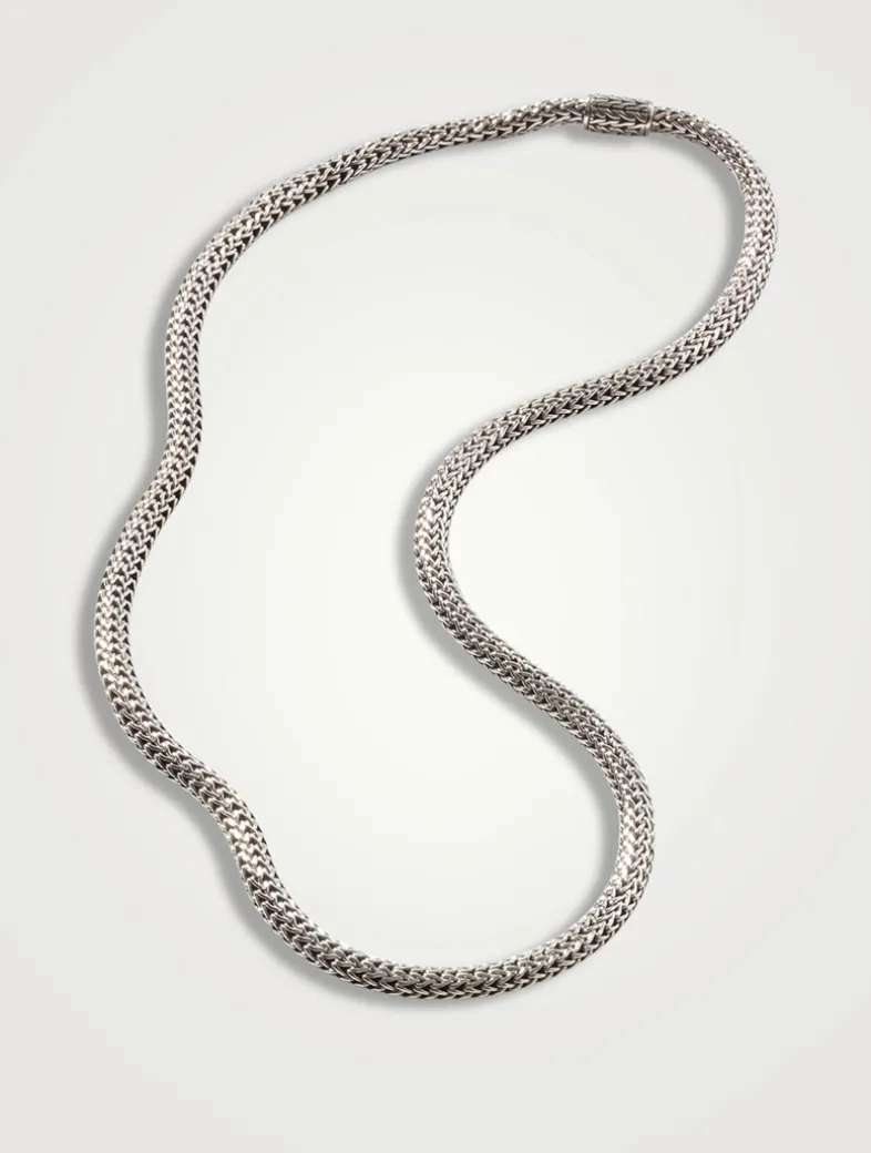 Classic Chain 5mm Sterling Silver Necklace