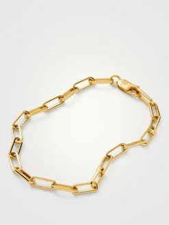 Classic Mini Paperclip Chain Bracelet
