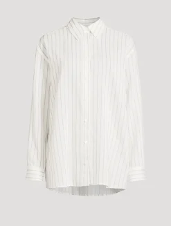 Classic Shirt In Stripe Print