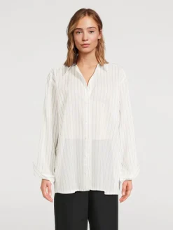 Classic Shirt In Stripe Print