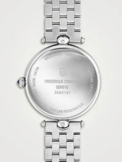 Classics Art Deco Mother Of Pearl Stainless Steel Watch