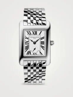 Classics Carrée Quartz Stainless Steel Bracelet Watch