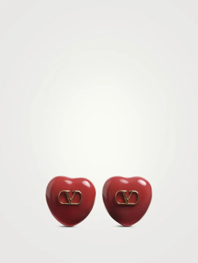 Coeur Royal Clip-On Earrings