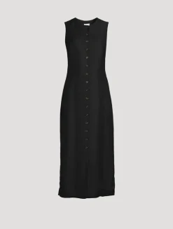 COH x Argent Button Midi Dress