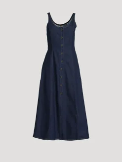 COH x Argent Farrow Denim Midi Dress