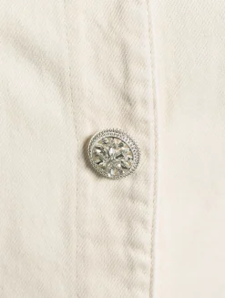 Collared Denim Mini Dress