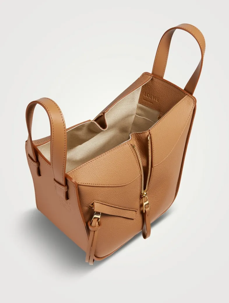 Compact Hammock Leather Bag