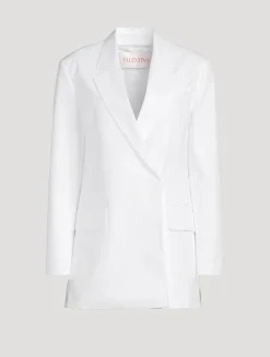 Compact Poplin Blazer