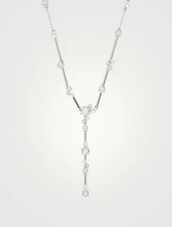 Constella Crystal Y Necklace