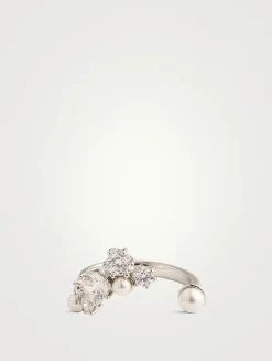 Constella Open Crystal Ring