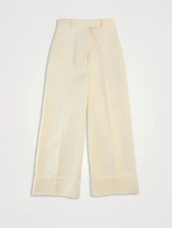Cotton Canvas Trousers