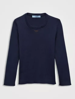 Cotton Crew-neck Sweater