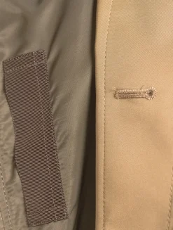 Cotton Gabardine And Nylon Twill Jacket