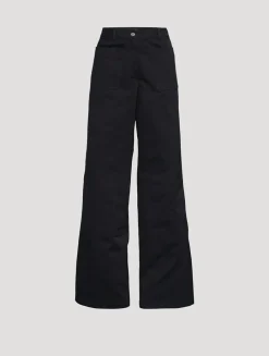 Cotton Gabardine Trousers